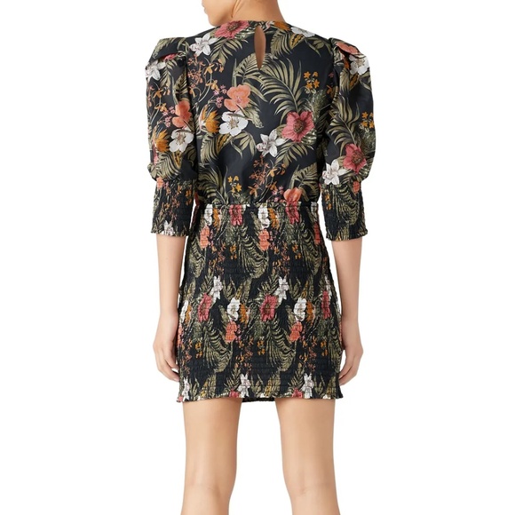 Rebecca Minkoff Geneva dress in black whip multi size XS. - Picture 2 of 4